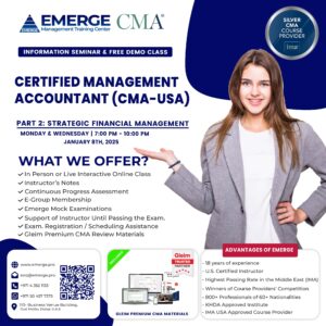 CMA Part 2 January 8 2025 Dubai UAE