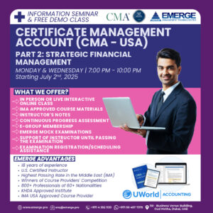 Cma part 2 july exam coaching by emerge institute
