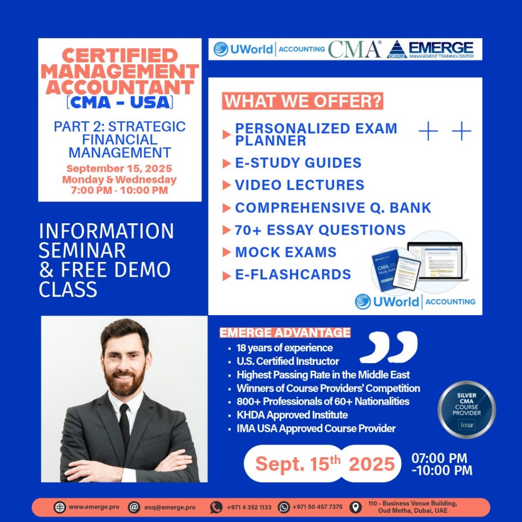 Financial management poster