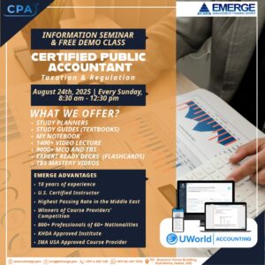 Cpa reg exam review and coaching classes in dubai
