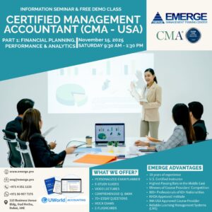 Cma part 1 professional coaching classes in uae