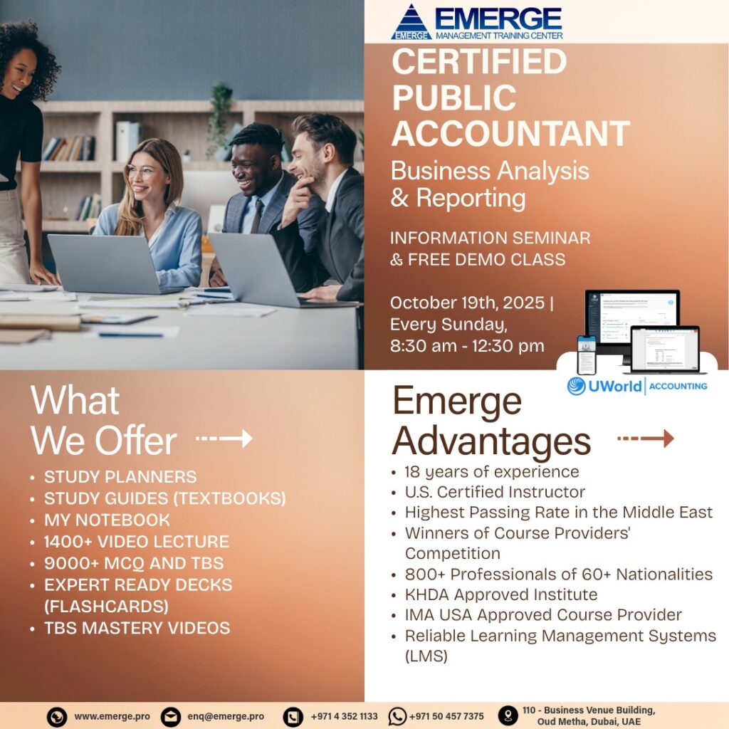 Cpa bar exam preparation classes in Dubai